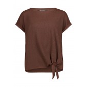 Betty Barclay - 2990 1705 7410 Luchtige losse bruine T-shirt.